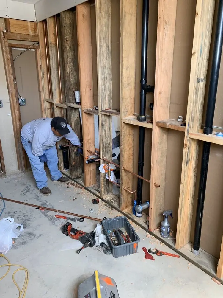 Commercial rough-in plumbing for Water Heater Replacement in Southridge Village